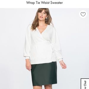 Eloqui wrap tie sweater. Never worn NWT